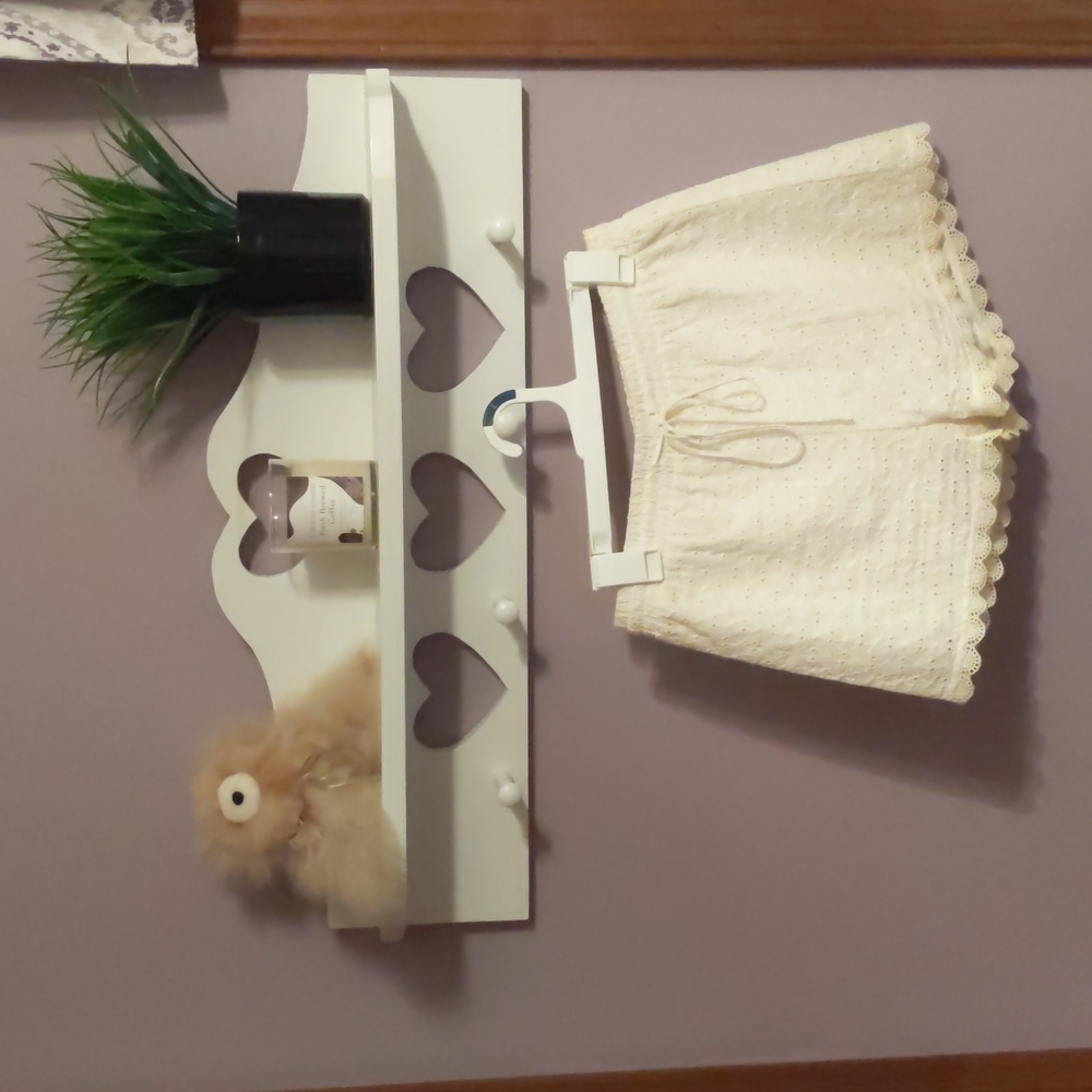 Honey punch Large White Lace shorts